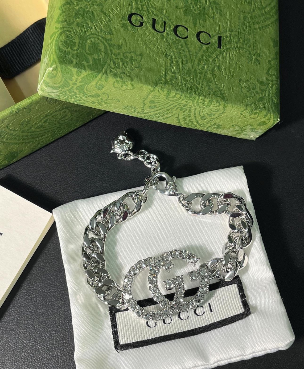 Armband GG Diamant Silber