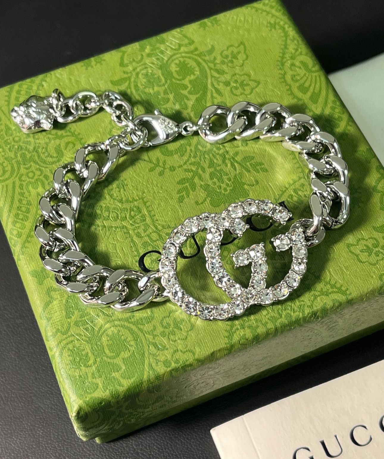 Armband GG Diamant Silber