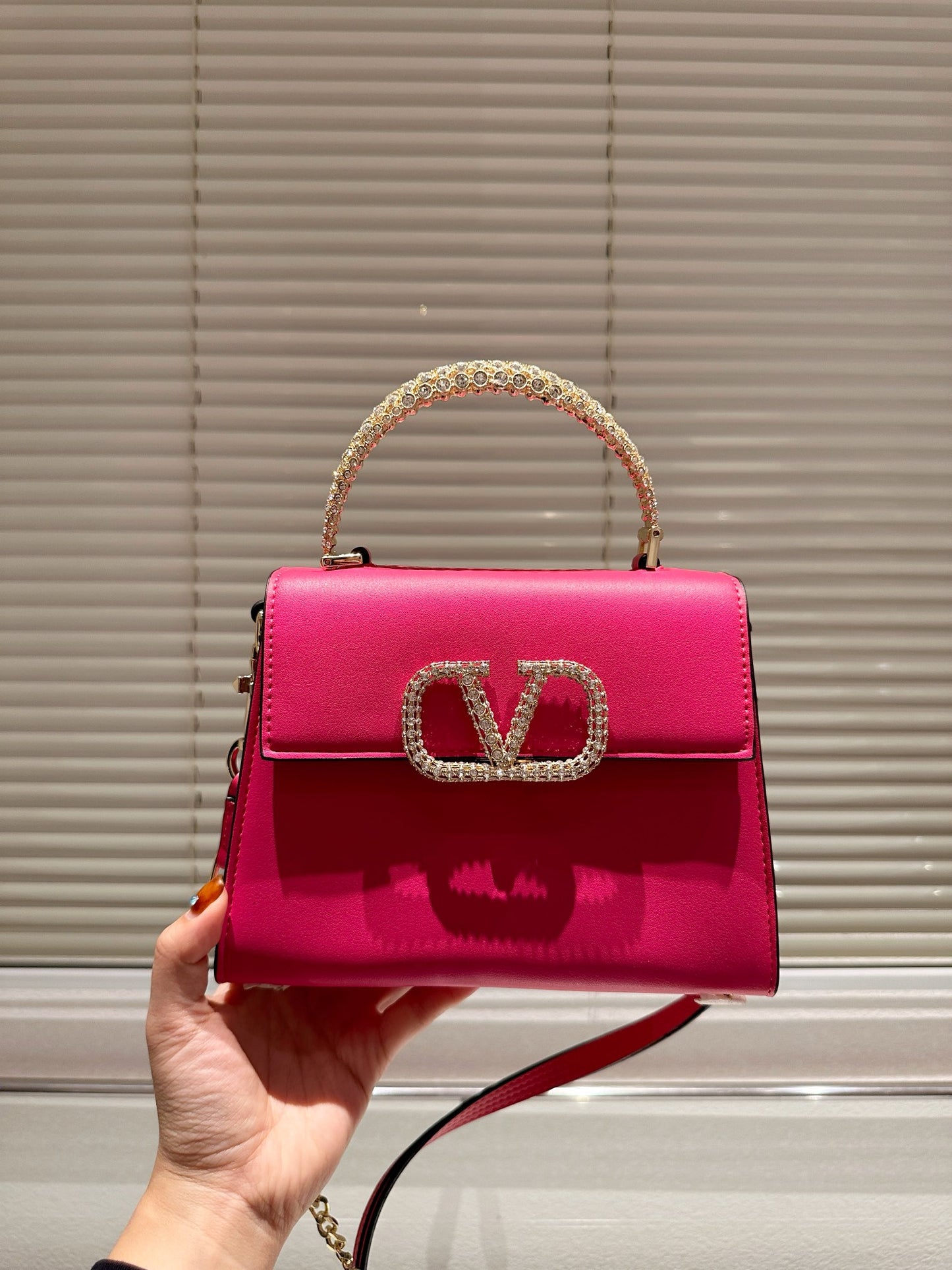 Designertasche V Glitzer