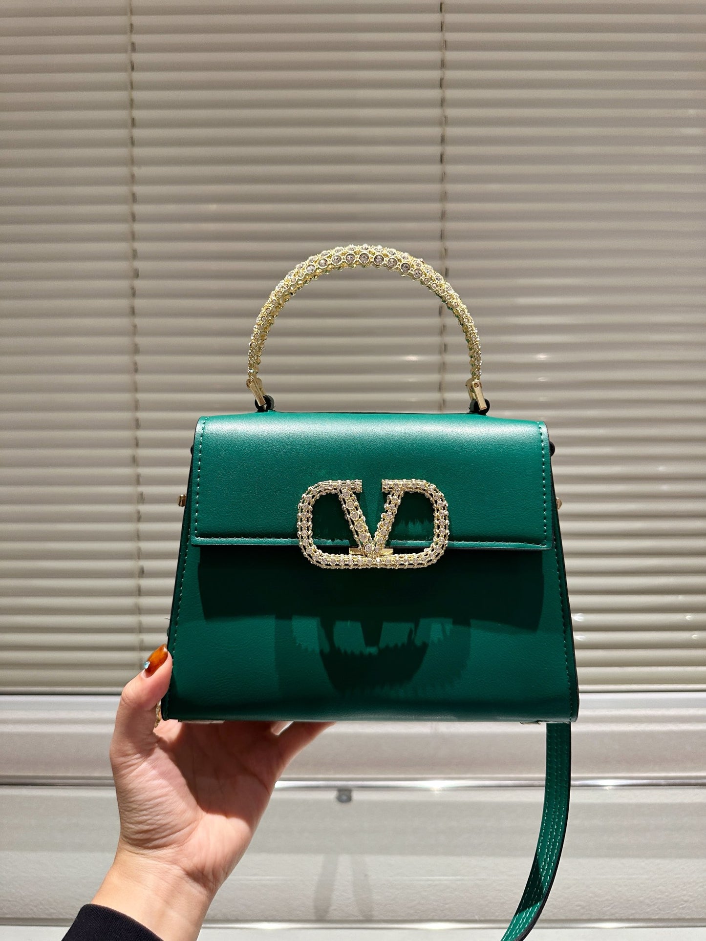 Designertasche V Glitzer