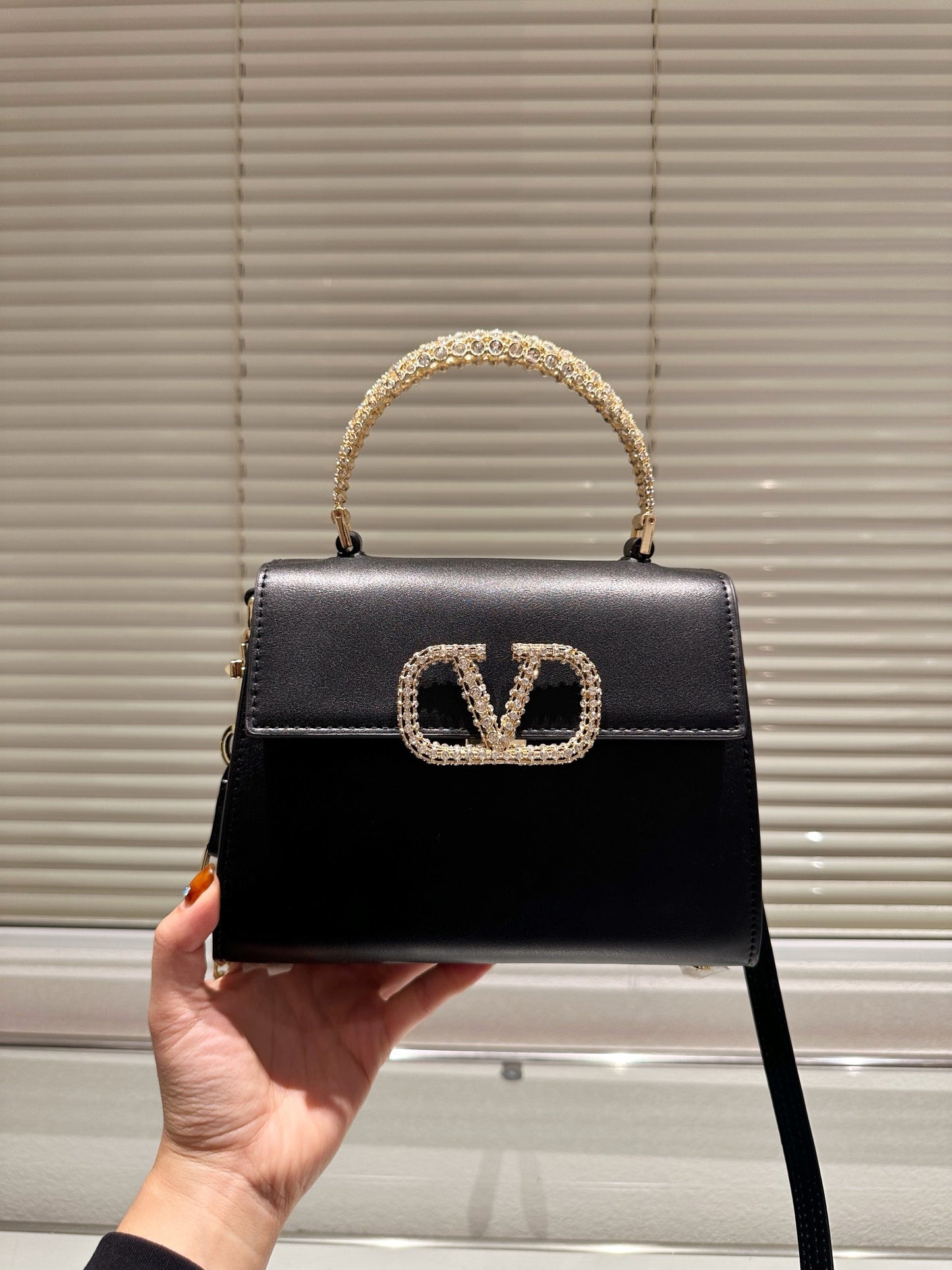 Designertasche V Glitzer